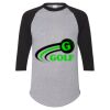 Unisex Three-Quarter Raglan Sleeve Baseball Jersey T-Shirt Thumbnail