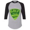 Unisex Three-Quarter Raglan Sleeve Baseball Jersey T-Shirt Thumbnail