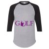 Unisex Three-Quarter Raglan Sleeve Baseball Jersey T-Shirt Thumbnail