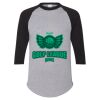 Unisex Three-Quarter Raglan Sleeve Baseball Jersey T-Shirt Thumbnail