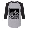 Unisex Three-Quarter Raglan Sleeve Baseball Jersey T-Shirt Thumbnail
