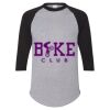 Unisex Three-Quarter Raglan Sleeve Baseball Jersey T-Shirt Thumbnail