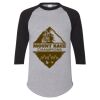 Unisex Three-Quarter Raglan Sleeve Baseball Jersey T-Shirt Thumbnail