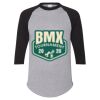 Unisex Three-Quarter Raglan Sleeve Baseball Jersey T-Shirt Thumbnail