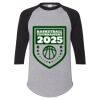 Unisex Three-Quarter Raglan Sleeve Baseball Jersey T-Shirt Thumbnail