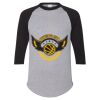 Unisex Three-Quarter Raglan Sleeve Baseball Jersey T-Shirt Thumbnail