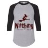 Unisex Three-Quarter Raglan Sleeve Baseball Jersey T-Shirt Thumbnail