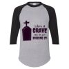 Unisex Three-Quarter Raglan Sleeve Baseball Jersey T-Shirt Thumbnail