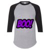 Unisex Three-Quarter Raglan Sleeve Baseball Jersey T-Shirt Thumbnail