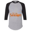 Unisex Three-Quarter Raglan Sleeve Baseball Jersey T-Shirt Thumbnail
