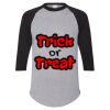 Unisex Three-Quarter Raglan Sleeve Baseball Jersey T-Shirt Thumbnail