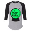 Unisex Three-Quarter Raglan Sleeve Baseball Jersey T-Shirt Thumbnail
