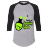 Unisex Three-Quarter Raglan Sleeve Baseball Jersey T-Shirt Thumbnail