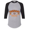 Unisex Three-Quarter Raglan Sleeve Baseball Jersey T-Shirt Thumbnail