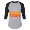 Unisex Three-Quarter Raglan Sleeve Baseball Jersey T-Shirt Thumbnail