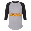Unisex Three-Quarter Raglan Sleeve Baseball Jersey T-Shirt Thumbnail