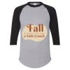Unisex Three-Quarter Raglan Sleeve Baseball Jersey T-Shirt Thumbnail