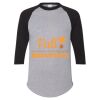 Unisex Three-Quarter Raglan Sleeve Baseball Jersey T-Shirt Thumbnail