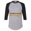 Unisex Three-Quarter Raglan Sleeve Baseball Jersey T-Shirt Thumbnail