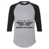 Unisex Three-Quarter Raglan Sleeve Baseball Jersey T-Shirt Thumbnail
