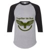 Unisex Three-Quarter Raglan Sleeve Baseball Jersey T-Shirt Thumbnail