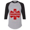 Unisex Three-Quarter Raglan Sleeve Baseball Jersey T-Shirt Thumbnail