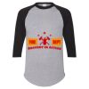 Unisex Three-Quarter Raglan Sleeve Baseball Jersey T-Shirt Thumbnail