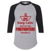 Unisex Three-Quarter Raglan Sleeve Baseball Jersey T-Shirt Thumbnail