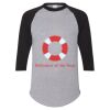 Unisex Three-Quarter Raglan Sleeve Baseball Jersey T-Shirt Thumbnail