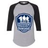 Unisex Three-Quarter Raglan Sleeve Baseball Jersey T-Shirt Thumbnail