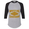 Unisex Three-Quarter Raglan Sleeve Baseball Jersey T-Shirt Thumbnail