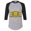 Unisex Three-Quarter Raglan Sleeve Baseball Jersey T-Shirt Thumbnail
