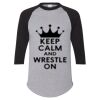 Unisex Three-Quarter Raglan Sleeve Baseball Jersey T-Shirt Thumbnail