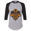 Unisex Three-Quarter Raglan Sleeve Baseball Jersey T-Shirt Thumbnail