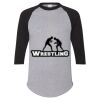 Unisex Three-Quarter Raglan Sleeve Baseball Jersey T-Shirt Thumbnail