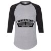 Unisex Three-Quarter Raglan Sleeve Baseball Jersey T-Shirt Thumbnail