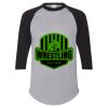 Unisex Three-Quarter Raglan Sleeve Baseball Jersey T-Shirt Thumbnail