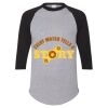 Unisex Three-Quarter Raglan Sleeve Baseball Jersey T-Shirt Thumbnail