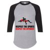 Unisex Three-Quarter Raglan Sleeve Baseball Jersey T-Shirt Thumbnail