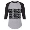 Unisex Three-Quarter Raglan Sleeve Baseball Jersey T-Shirt Thumbnail