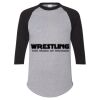 Unisex Three-Quarter Raglan Sleeve Baseball Jersey T-Shirt Thumbnail