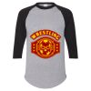 Unisex Three-Quarter Raglan Sleeve Baseball Jersey T-Shirt Thumbnail