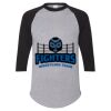 Unisex Three-Quarter Raglan Sleeve Baseball Jersey T-Shirt Thumbnail