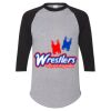 Unisex Three-Quarter Raglan Sleeve Baseball Jersey T-Shirt Thumbnail