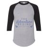 Unisex Three-Quarter Raglan Sleeve Baseball Jersey T-Shirt Thumbnail