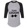 Unisex Three-Quarter Raglan Sleeve Baseball Jersey T-Shirt Thumbnail