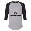 Unisex Three-Quarter Raglan Sleeve Baseball Jersey T-Shirt Thumbnail