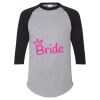 Unisex Three-Quarter Raglan Sleeve Baseball Jersey T-Shirt Thumbnail