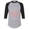 Unisex Three-Quarter Raglan Sleeve Baseball Jersey T-Shirt Thumbnail