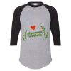 Unisex Three-Quarter Raglan Sleeve Baseball Jersey T-Shirt Thumbnail